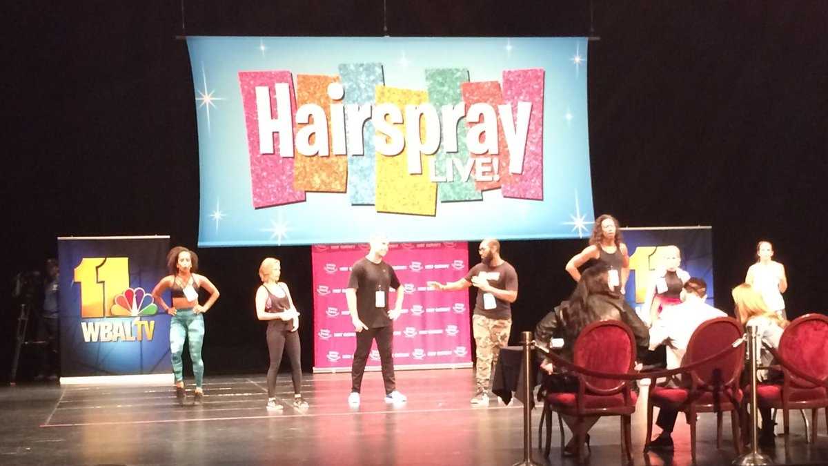 Photos 'Hairspray Live!' auditions in Baltimore