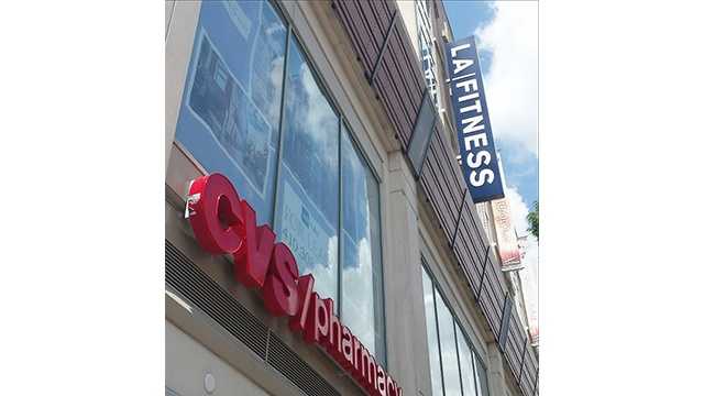 The revitalization of Towson Commons continued Friday with the opening of a CVS Pharmacy.
