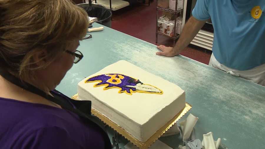 Snickerdoodles has been contracted to create cakes for the Ravens after the team's victories this season
