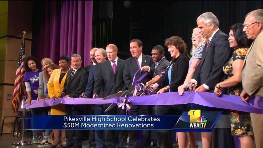 Pikesville High School ribbon cutting