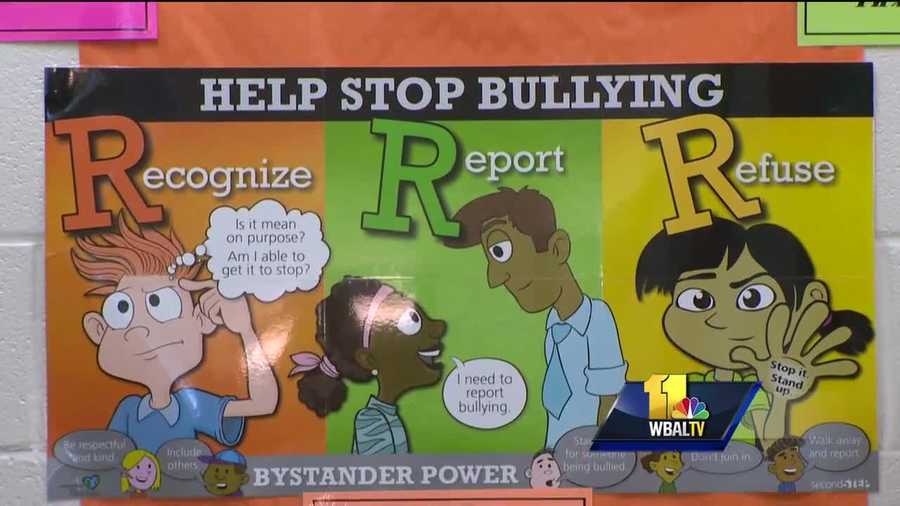 Bullying remains a hot topic across the nation as schools this month turn their attention toward prevention. October is National Bullying Prevention Month. The goal is to increase awareness among children of all ages, and that's exactly what's taking place this week in schools all across Baltimore County.