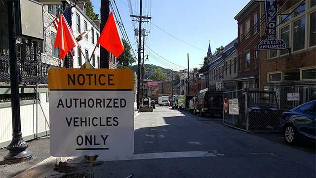 Ellicott City’s Main Street will officially reopen Thursday to pedestrian and vehicular traffic, a little more than two month after a historic flood devastated the Howard County community.