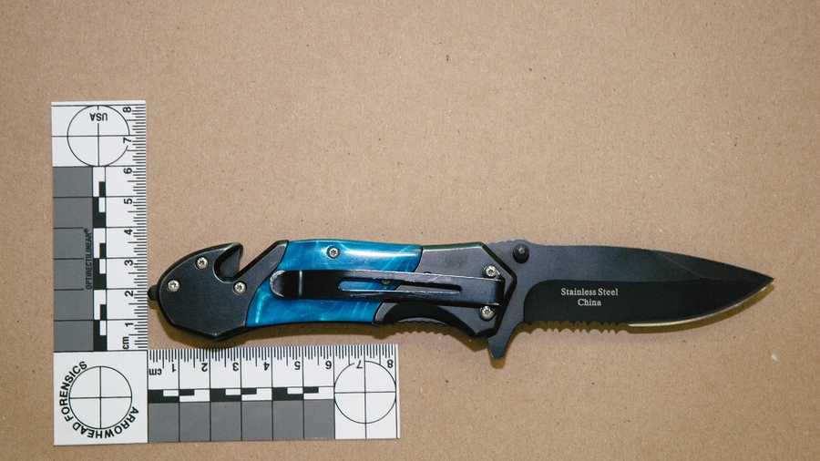 Photo of Freddie Gray's knife, obtained by the 11 News I-Team.