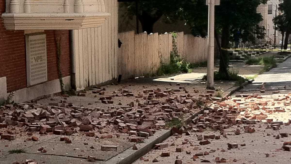 In photos Rare earthquake hits Maryland