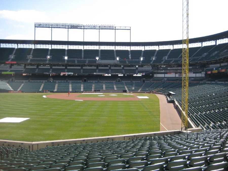 Oriole Park at Camden Yards, section 56, row 21, home of Baltimore Orioles,  page 1