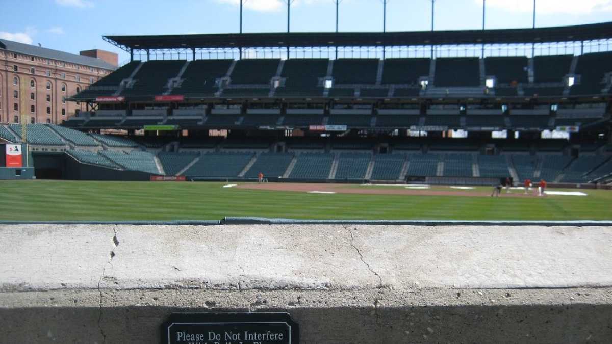 Oriole Park at Camden Yards, section 56, row 21, home of Baltimore Orioles,  page 1