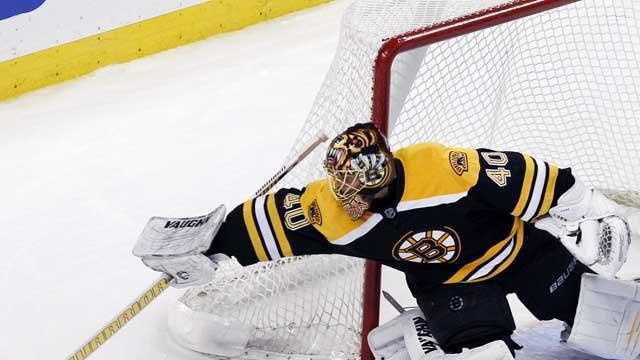 In January 2009, Rask played his first game with the Bruins in the 2008–09 season, and earned his first ever NHL shutout.