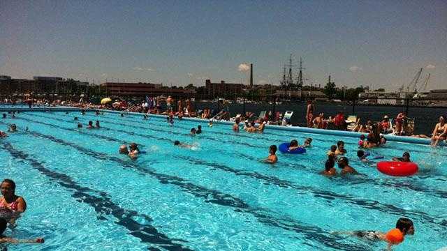 The Mirabella Pool in the North End.