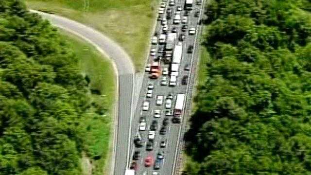 A congested Route 128