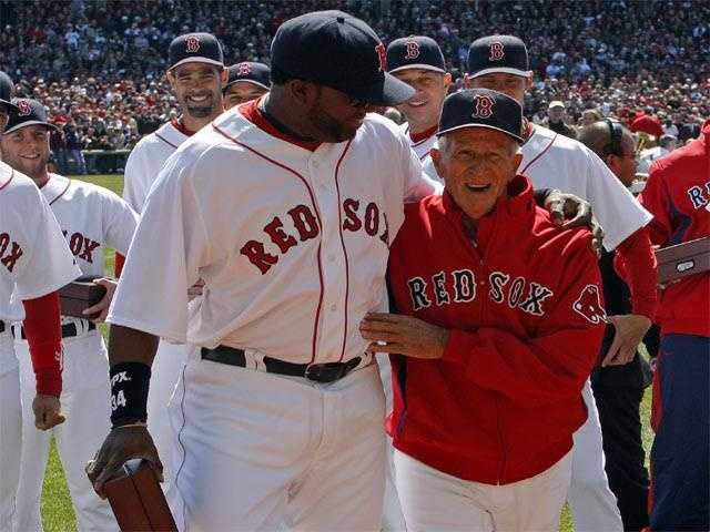 Red Sox honor Johnny Pesky in pregame ceremony, Red Sox