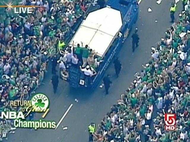 Celtics 2008 Championship Parade Shirt - Boston Celtics History