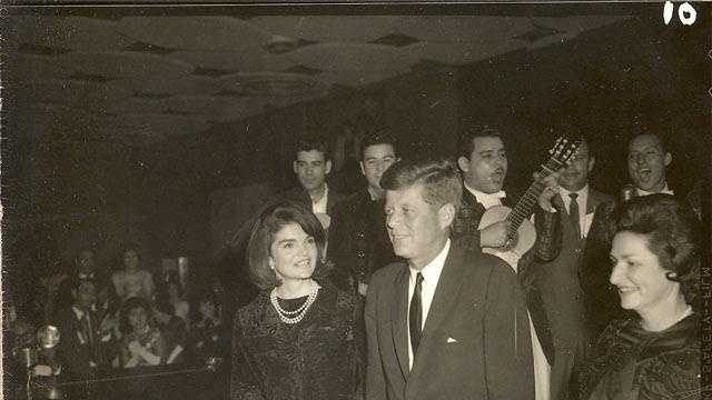 Jacqueline Kennedy was overheard saying to her husband, "Isn't this wonderful. It reminds me of Mexico City."