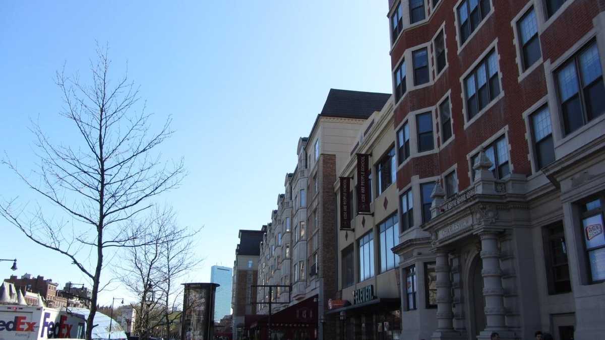 Historical photos Kenmore Square then and now