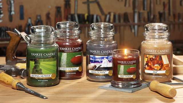 Yankee Candle launches 'Man Candles