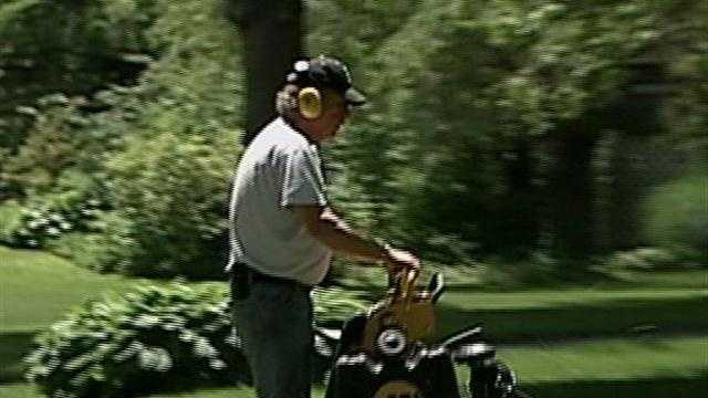 Lawn Mower Noise Could Damage Hearing