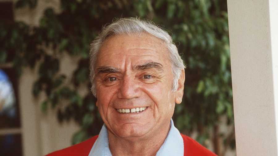 Ernest Borgnine was the beefy screen star known for blustery, often villainous roles, but who won the best-actor Oscar for playing against type as a lovesick butcher in "Marty" in 1955. (24 January 1917 – 8 July 2012)