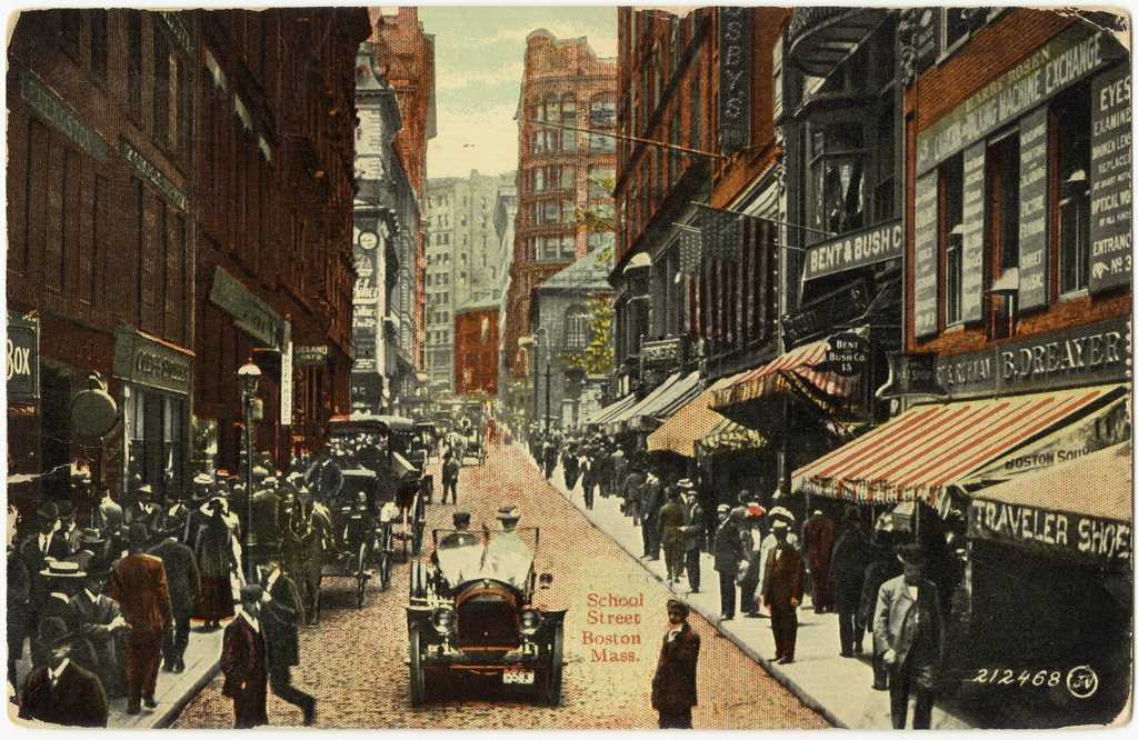 Vintage Postcards Look Back At Boston