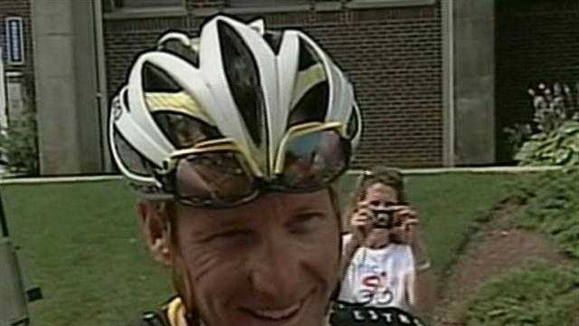 Lance Armstrong reaction
