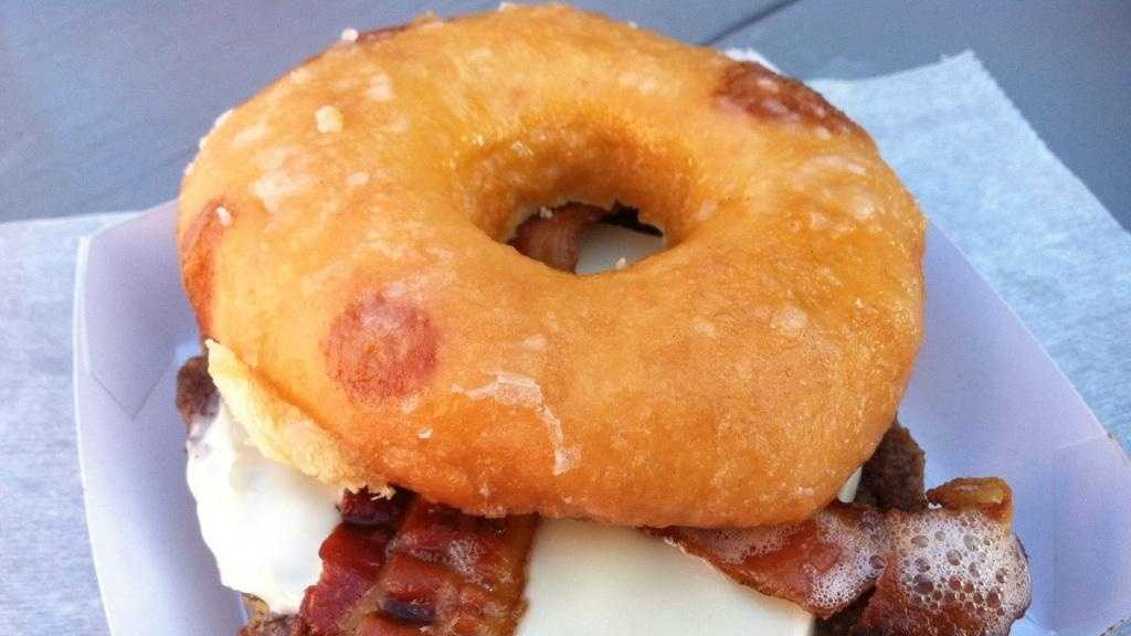Photos Deepfried Girl Scout cookies and unique food at Big E