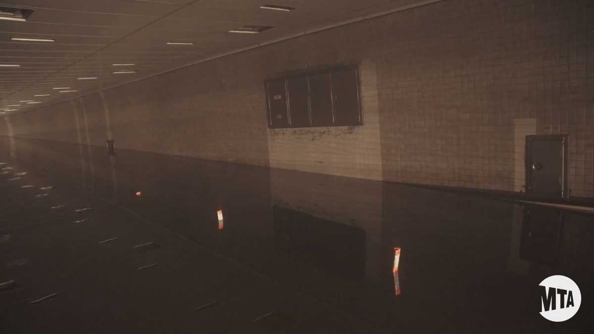 In Photos: Inside tour of flooded NYC Subway, Tunnels