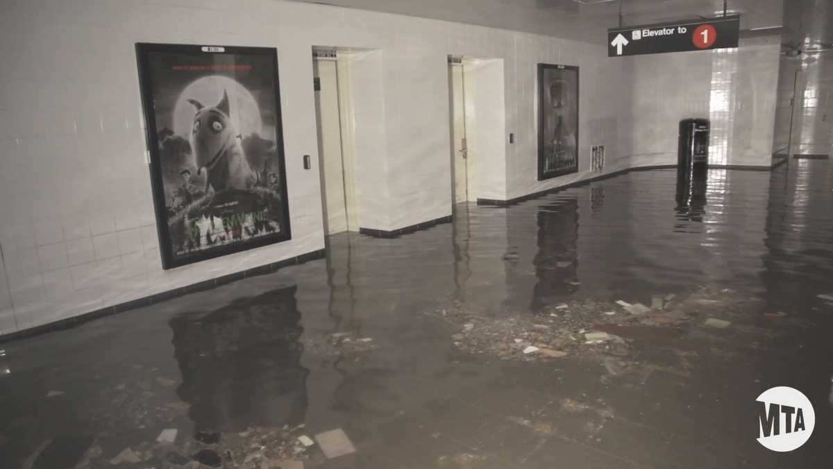 In Photos: Inside tour of flooded NYC Subway, Tunnels