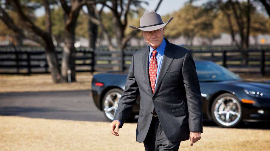 Hat worn by Larry Hagman in the role of J. R. Ewing on the TV