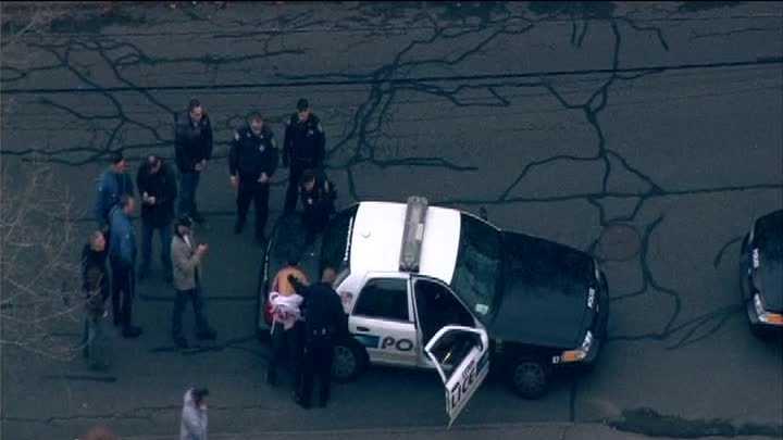 Man arrested after carjacking, crash and chase