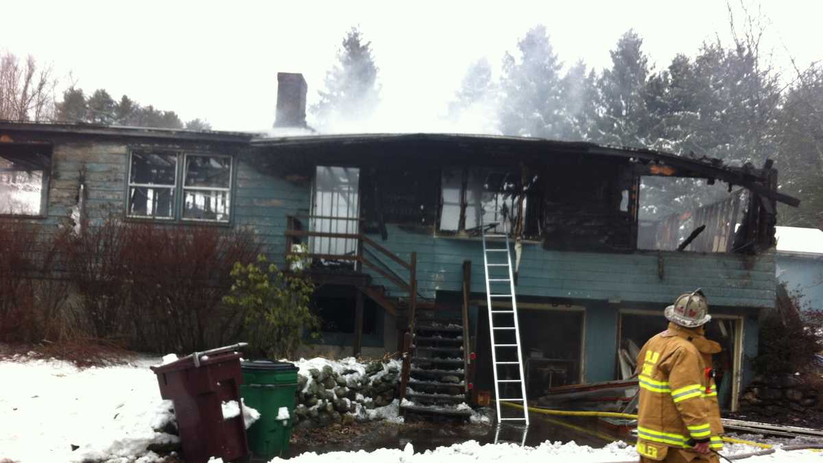 Images: Man missing after house explosion, fire