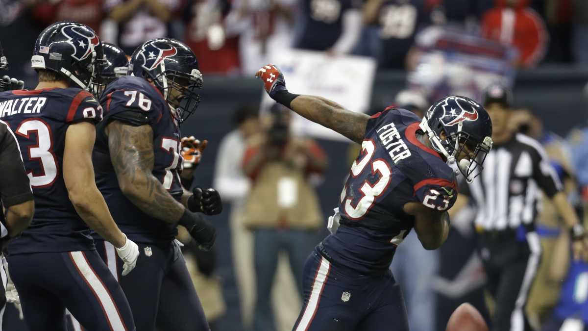 Arian Foster, Texans run past Bengals