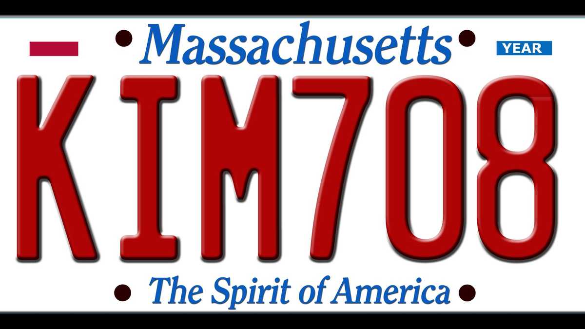 License plates Mass. won't let you have