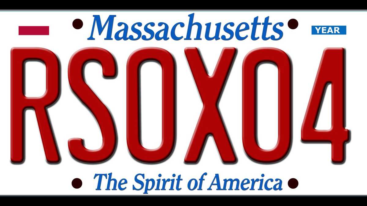 License plates Mass. won't let you have