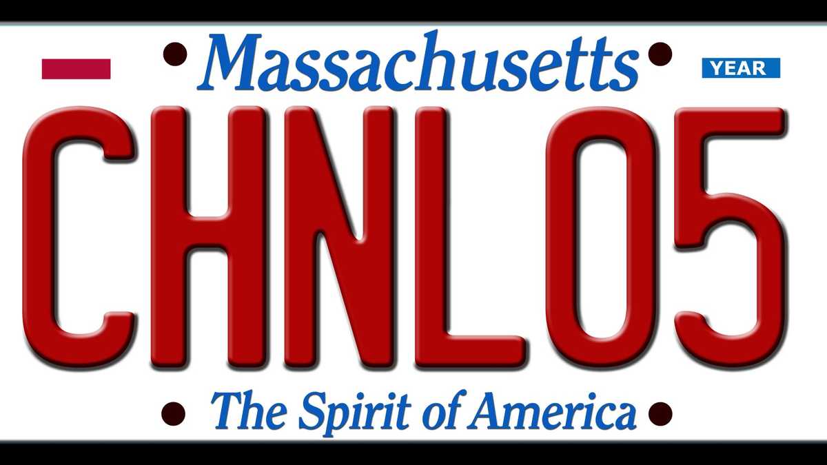 License plates Mass. won't let you have