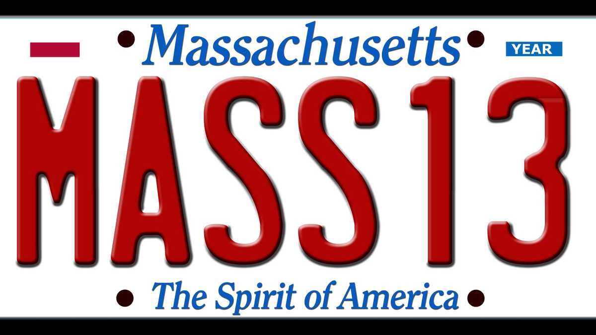 License plates Mass. won't let you have