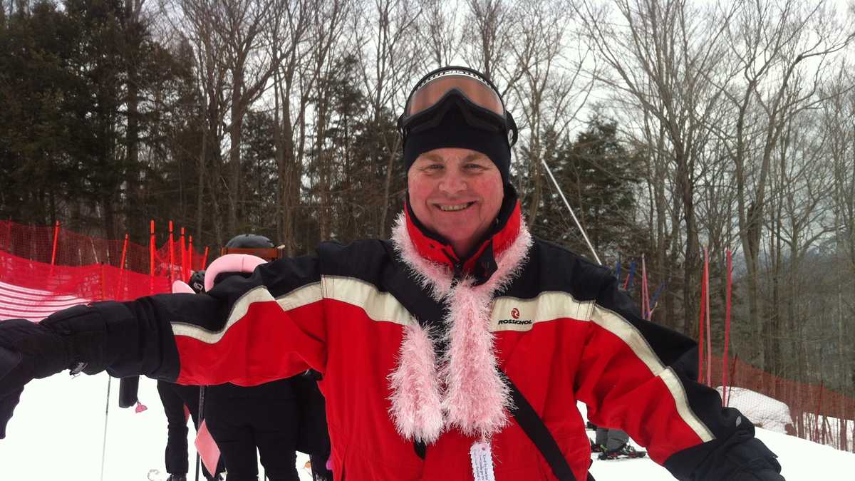 Images: Dozens hit slopes with Mike Lynch to raise money for breast cancer