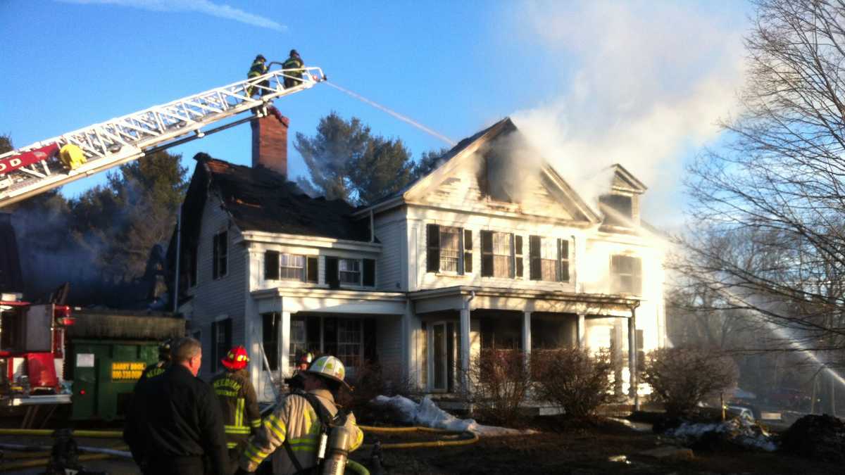 3alarm fire breaks out in large home