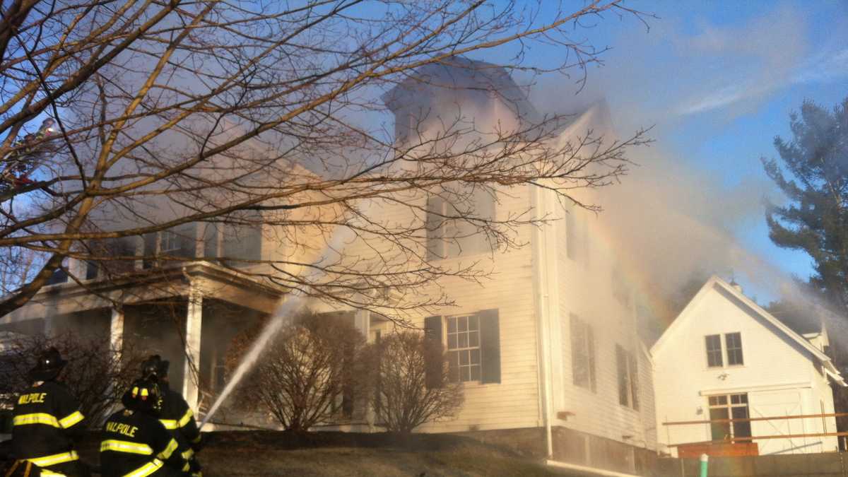 Images: Fire breaks out in Westwood home