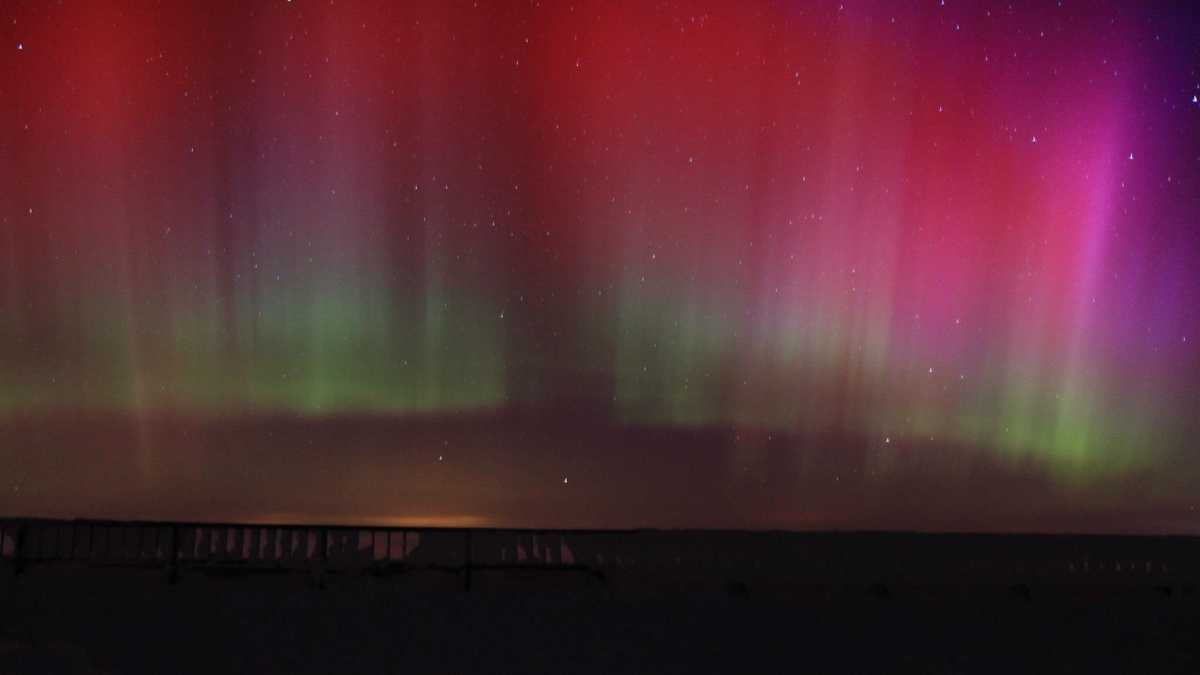 Northern Lights over New England