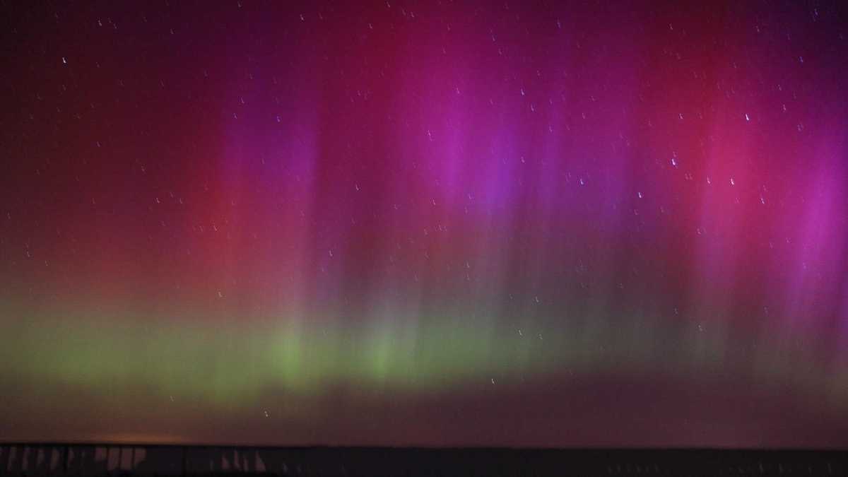 Northern Lights over New England