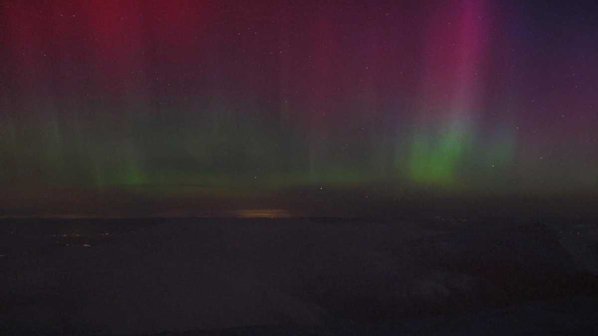 Northern Lights over New England