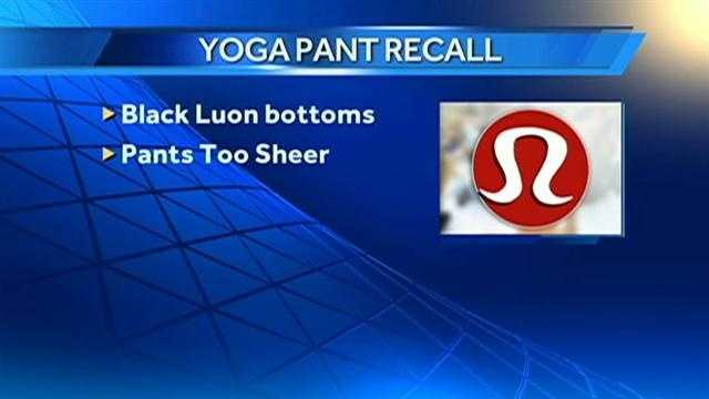 See-through problem prompts women's pants recall