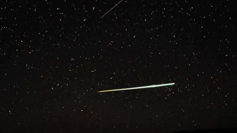 This meteor was photographed over Australia in 2011.