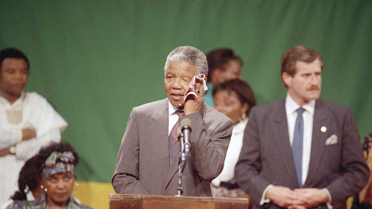 nelson mandela visit to boston