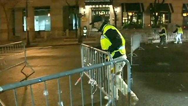 Boylston Street is reopening after he bombings that rocked the Boston Marathon.