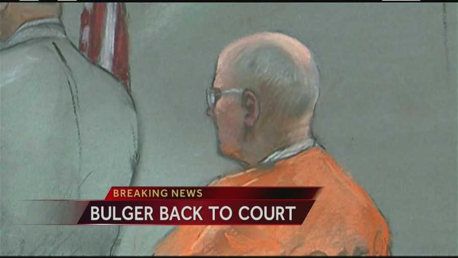 Reputed Boston gangster James "Whitey" Bulger appeared in federal court in Boston at a pretrial hearing before the new judge assigned to his case.