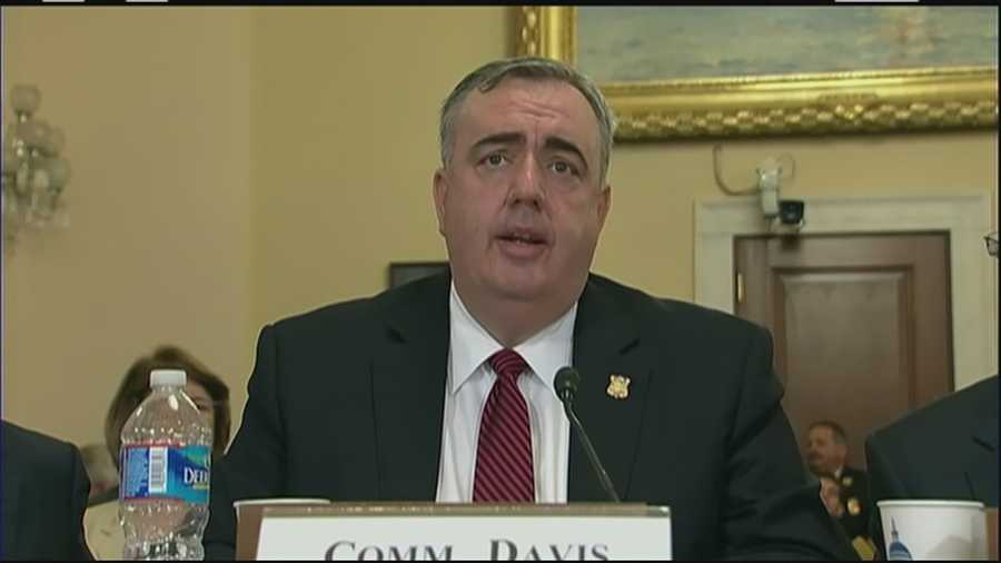 Boston police Commissioner Ed Davis says city police officers working with the U.S. terrorism task force didn't know about warnings by Russia's government two years ago about one of the Boston bombing suspects.