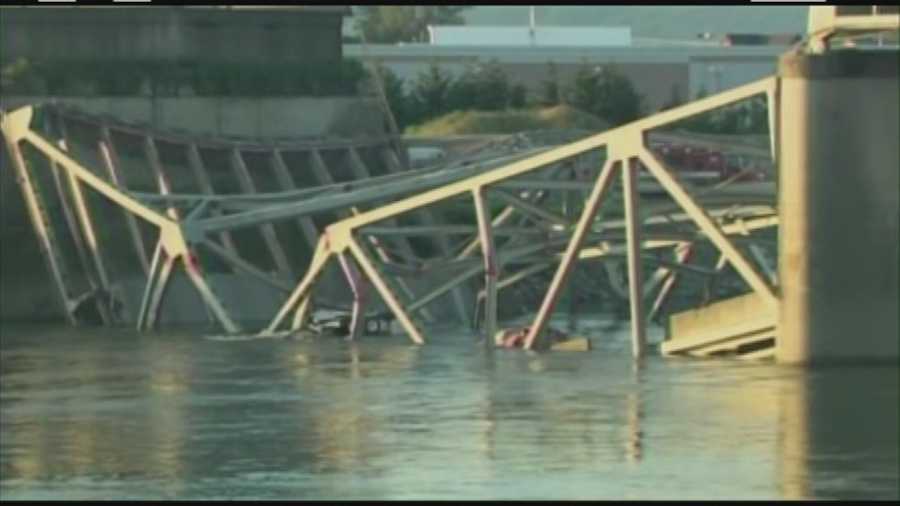 A bridge collapse in Washington is putting the highlight on deficient bridges in New England.