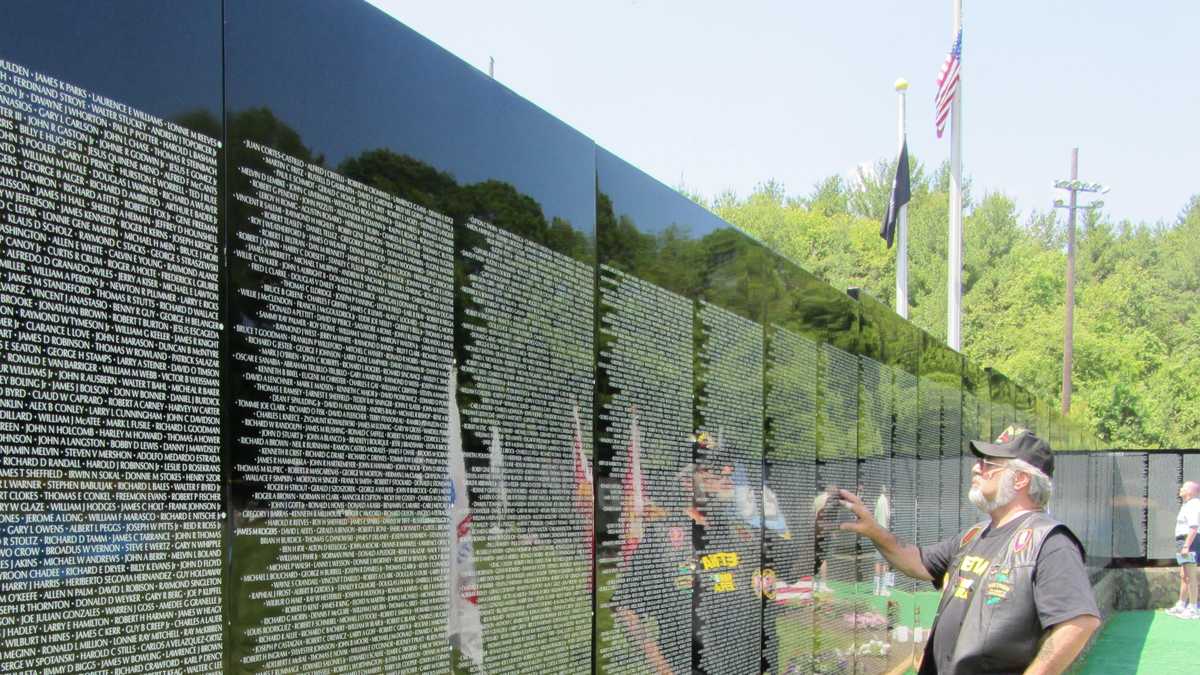 Moving Tribute Vietnam Wall comes to Mass.