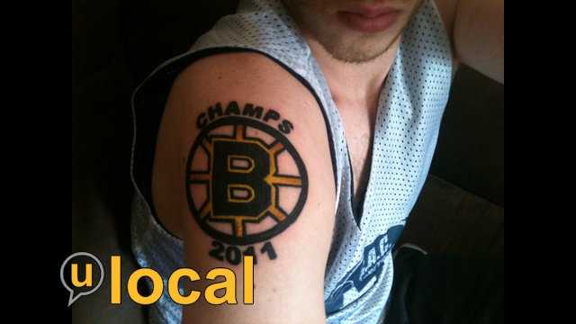 Jesus Christ and the Boston Bruins, now in tattoo form (Photo)