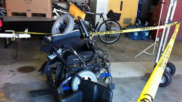 Police seek driver after man in wheelchair killed