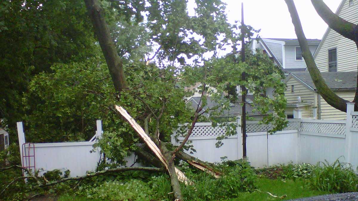 Images: Damage left in wake of storm